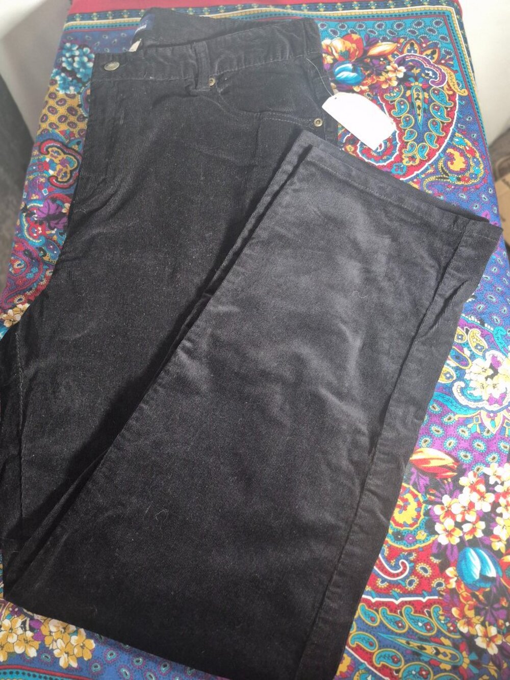 Basic Editions Ladies' corduroy Pants, Dark Blue, in size 14 NWT